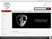 Tablet Screenshot of effegarage.com